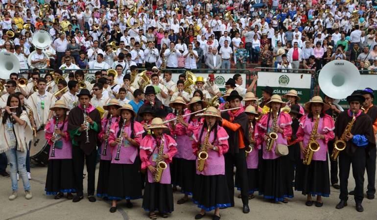 Homenaje a la Cumbia Colombiana.