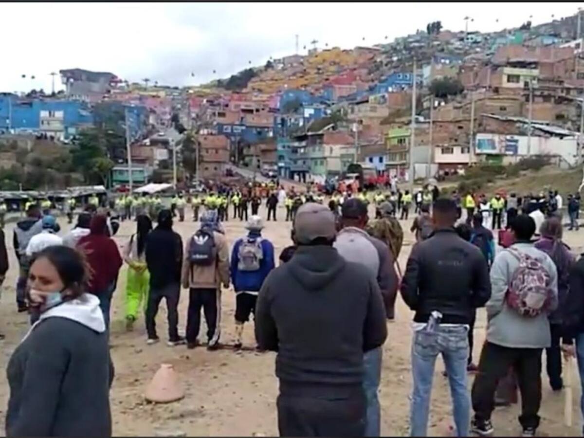 Más de mil personas se tomaron un predio en Ciudad Bolívar