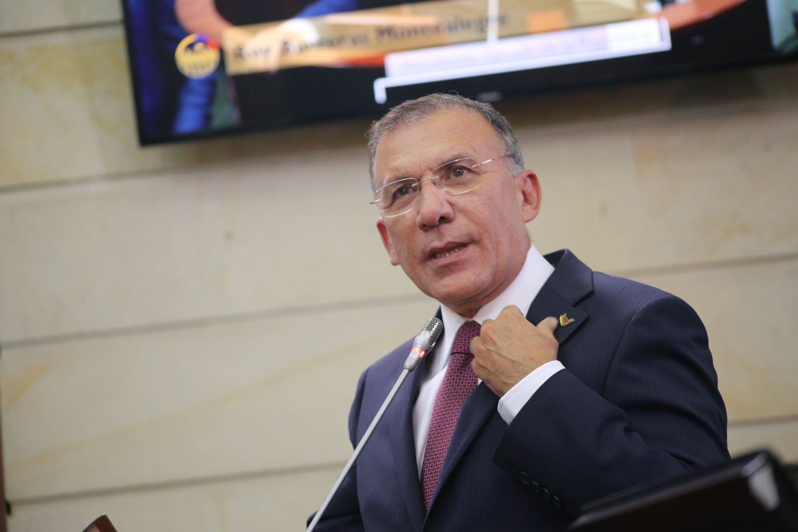 Presidente del Congreso, Roy Barreras. Foto: Colprensa.