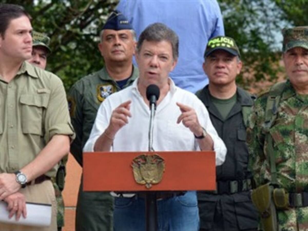 Resumen 10:00 am: Santos entrega balance en seguridad y erradicación de 'ollas' de vicio