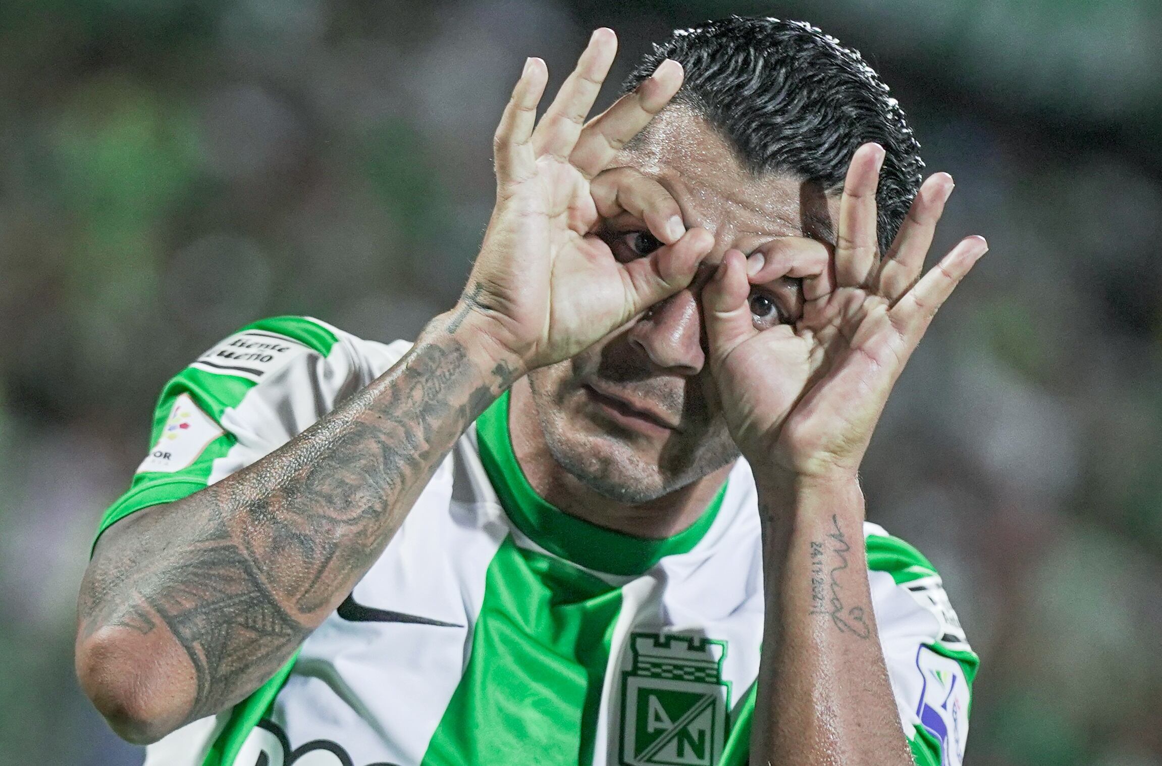 Jefferson Duque anotó en la victoria de Atlético Nacional sobre Deportivo Pasto / @nacionaloficial