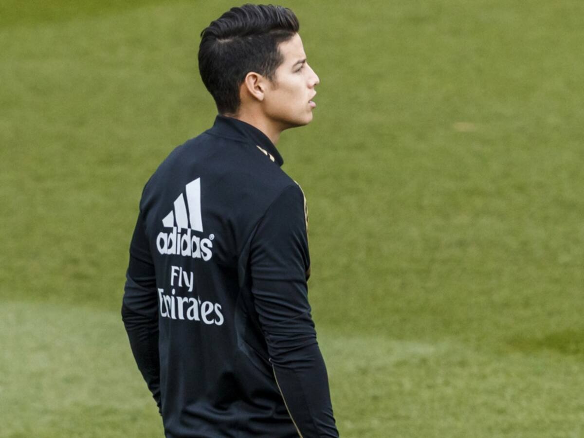 James marca golazos en la práctica a la espera de oportunidad de Zidane