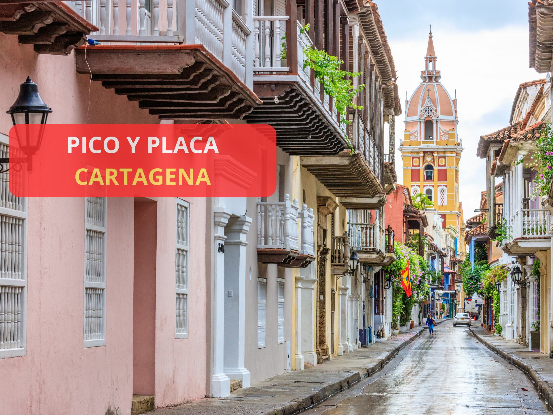 Vista de una calle en Cartagena, Colombia (Getty Images)