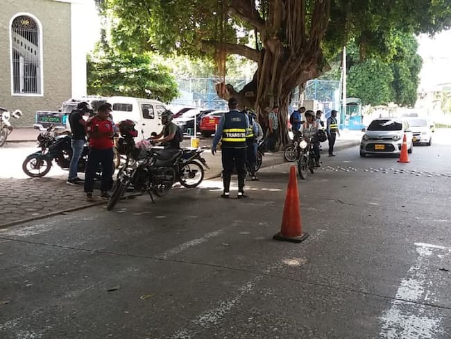 Inmovilizadas 16 motos durante operativos en Cartagena