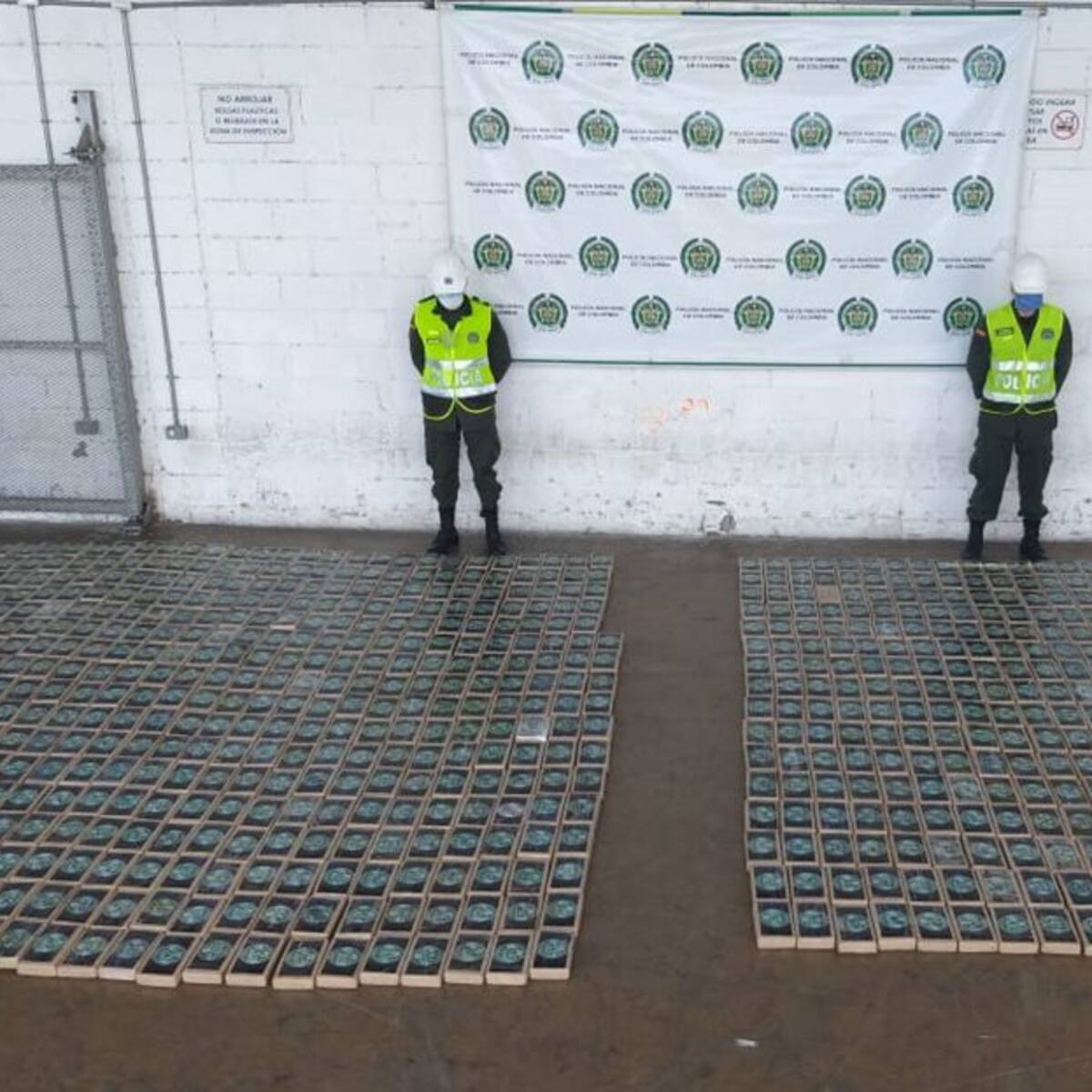Golpe al narcotráfico: incautan 1.100 kilos de cocaína en Santa Marta