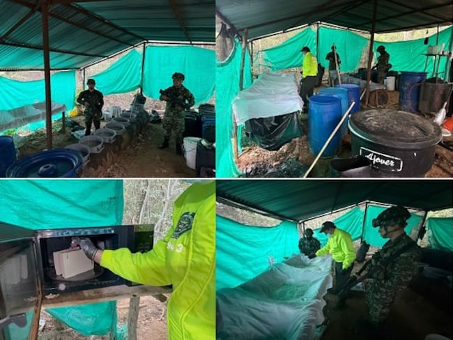 Destruyen laboratorio del ‘ELN’ en Norte de Santander avaluado en $3.400 millones