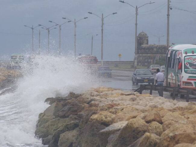 Ráfagas hasta de 80 km/h impactan a la Costa