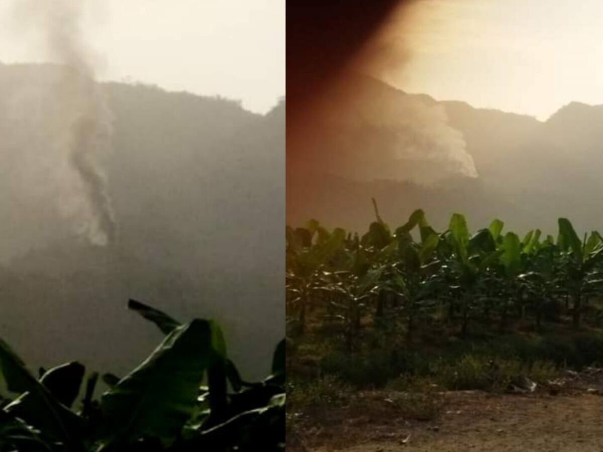 Avioneta se precipitó a tierra en la Zona Bananera, el piloto quedó lesionado