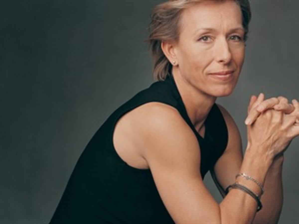 PERFIL - Martina Navratilova fue diagnosticada con cáncer de seno