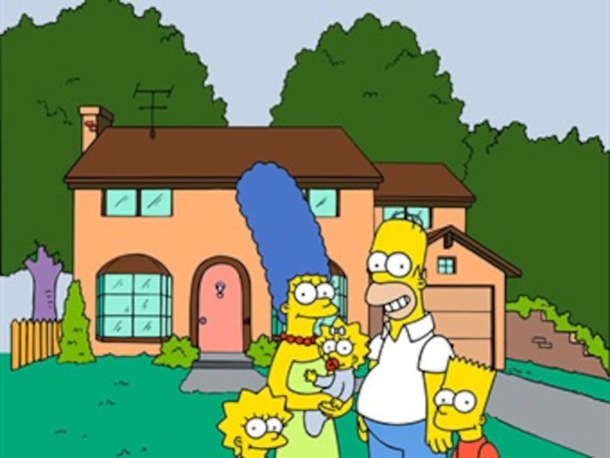 Por la crisis hipotecaria, Los Simpsons perdieron su casa