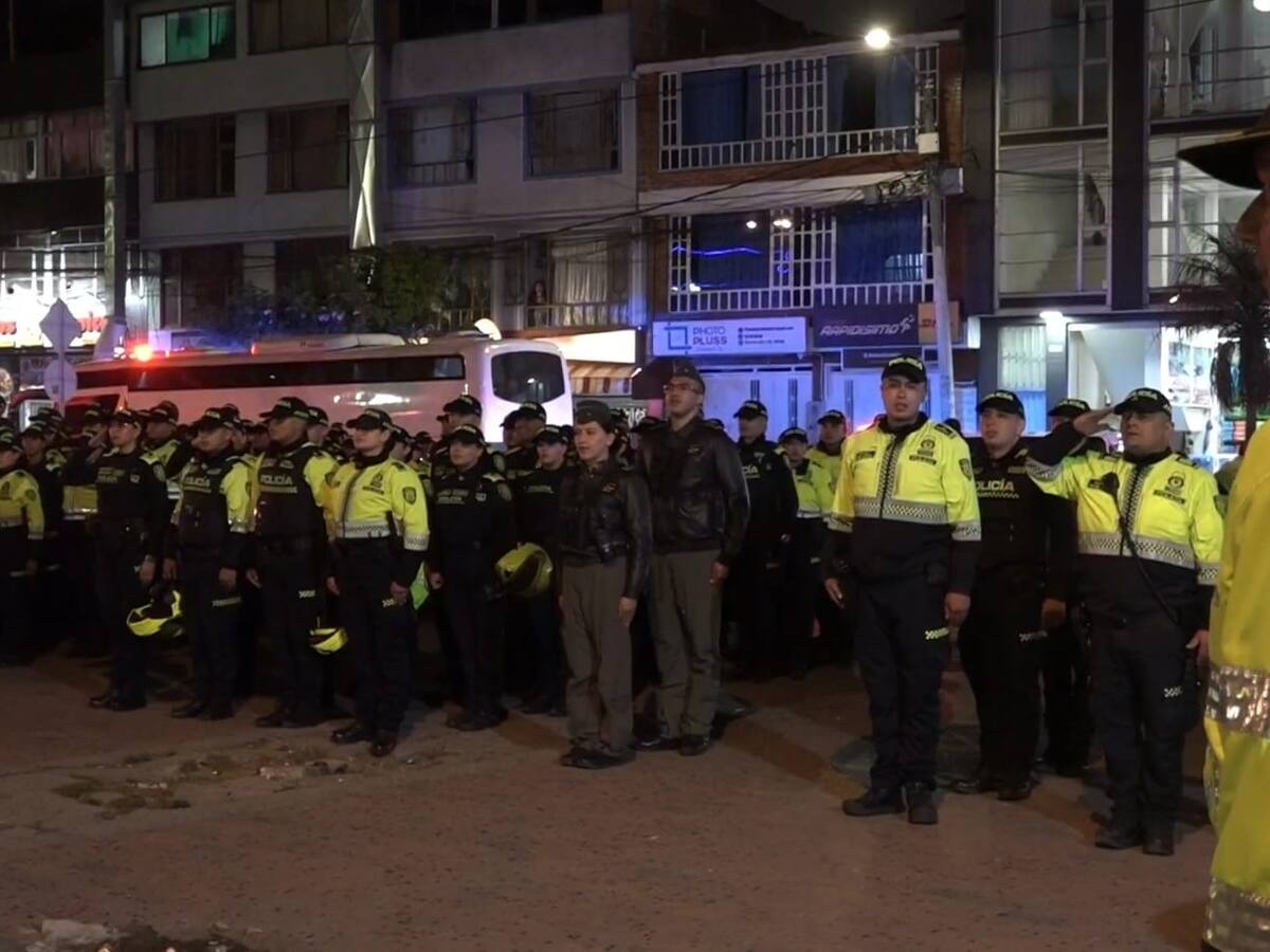Autoridades realizaron mega operativo en el sur de Bogotá: más de 300 policías desplegados