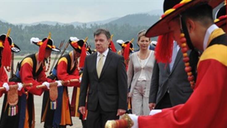 Santos busca concretar TLC con Corea del Sur