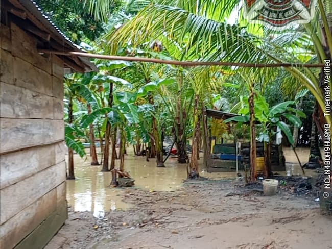 Emergencia en Necoclí, Antioquia- foto bomberos