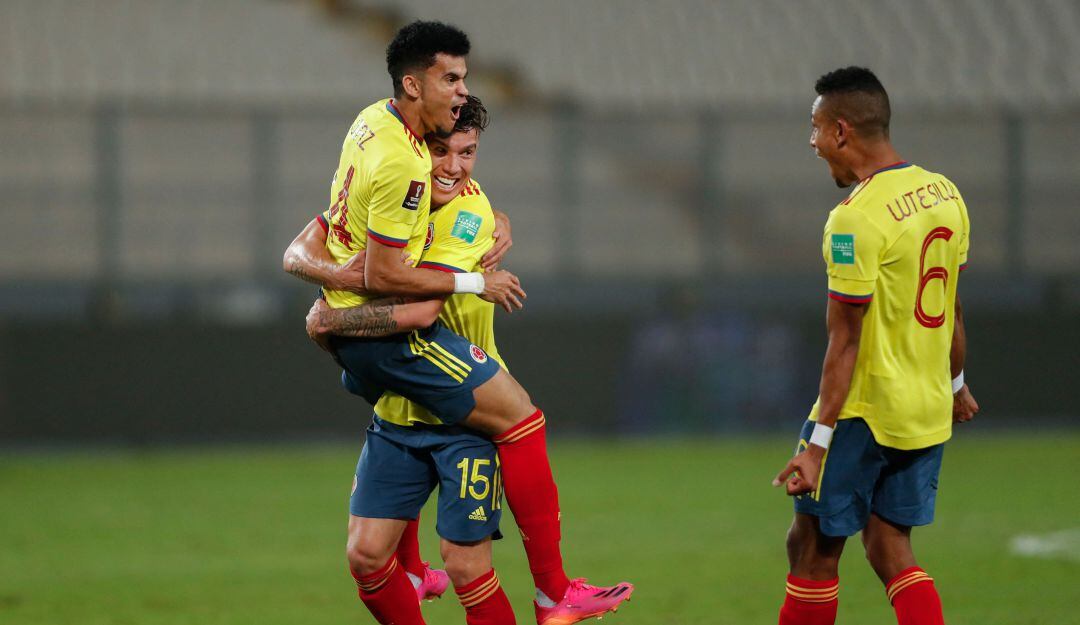Luis Diaz se giró y marcó el tercer gol de Colombia ante Perú