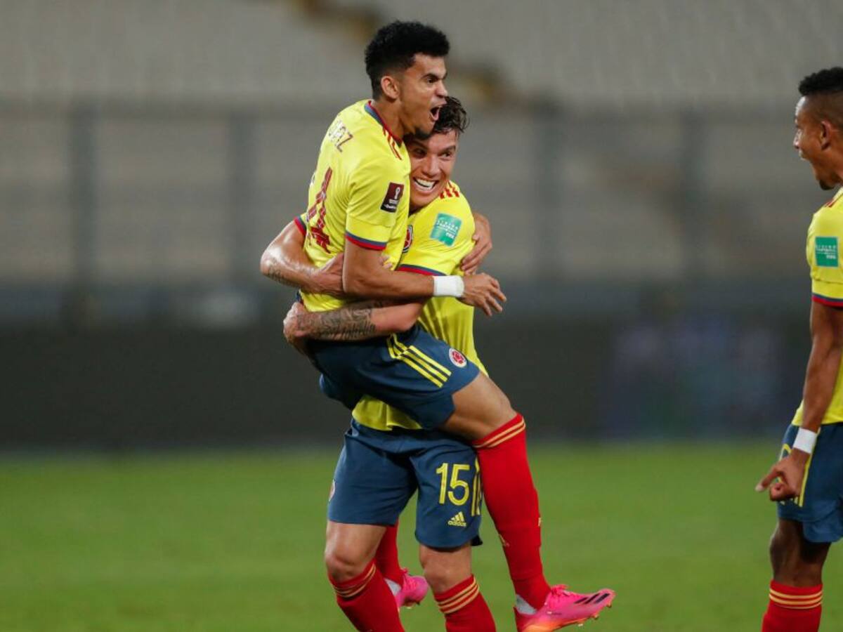 Luis Diaz se giró y marcó el tercer gol de Colombia ante Perú
