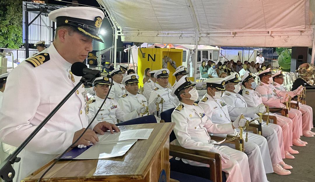 Se trata del Capitán de Fragata José Andrés Díaz Ruíz