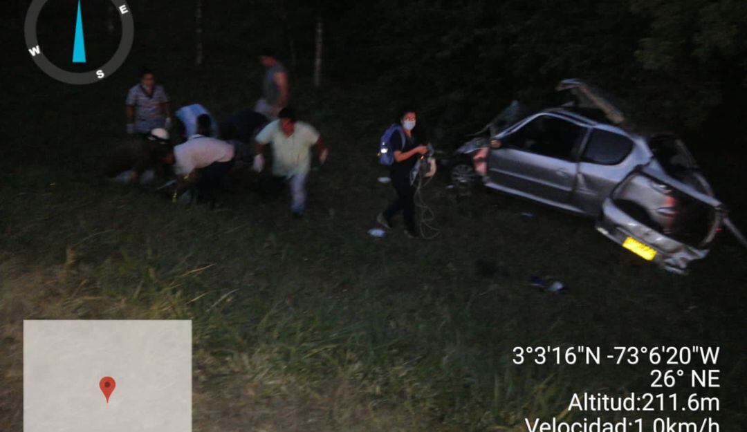 Falleció otra víctima del accidente cerca al cruce de Puerto Rico, Meta