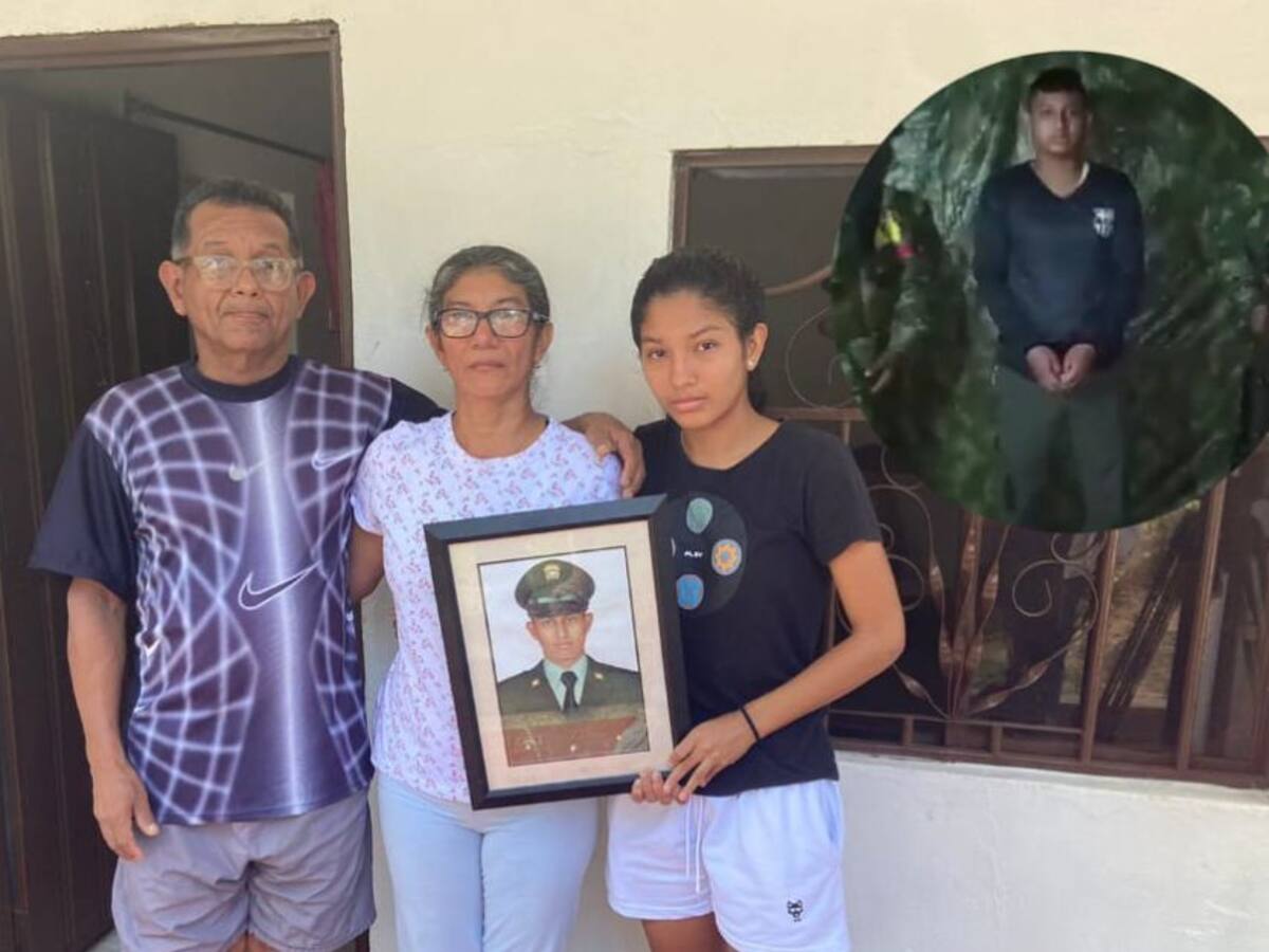 "Que le respeten la vida": Familia de policía secuestrado por disidencias