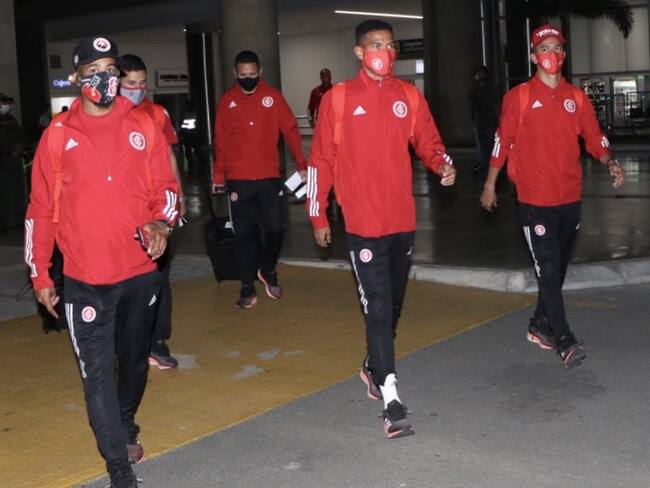 Internacional llegó a Cali con varias bajas para enfrentar al América