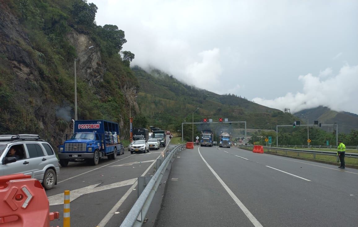 Vía Bogotá - Villavicencio. Foto: Coviandina.