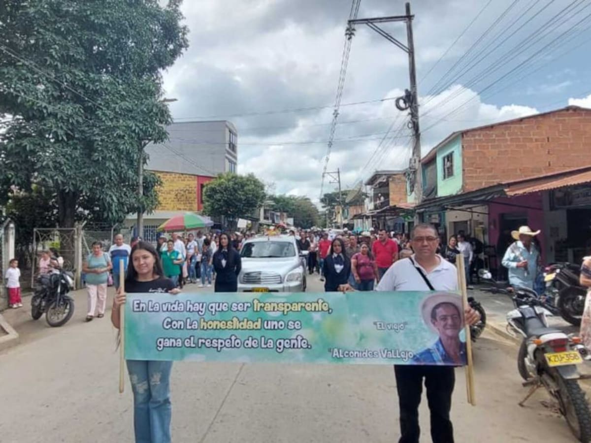 Así murió Alconides Vallejo, líder social reportado como muerto en combate