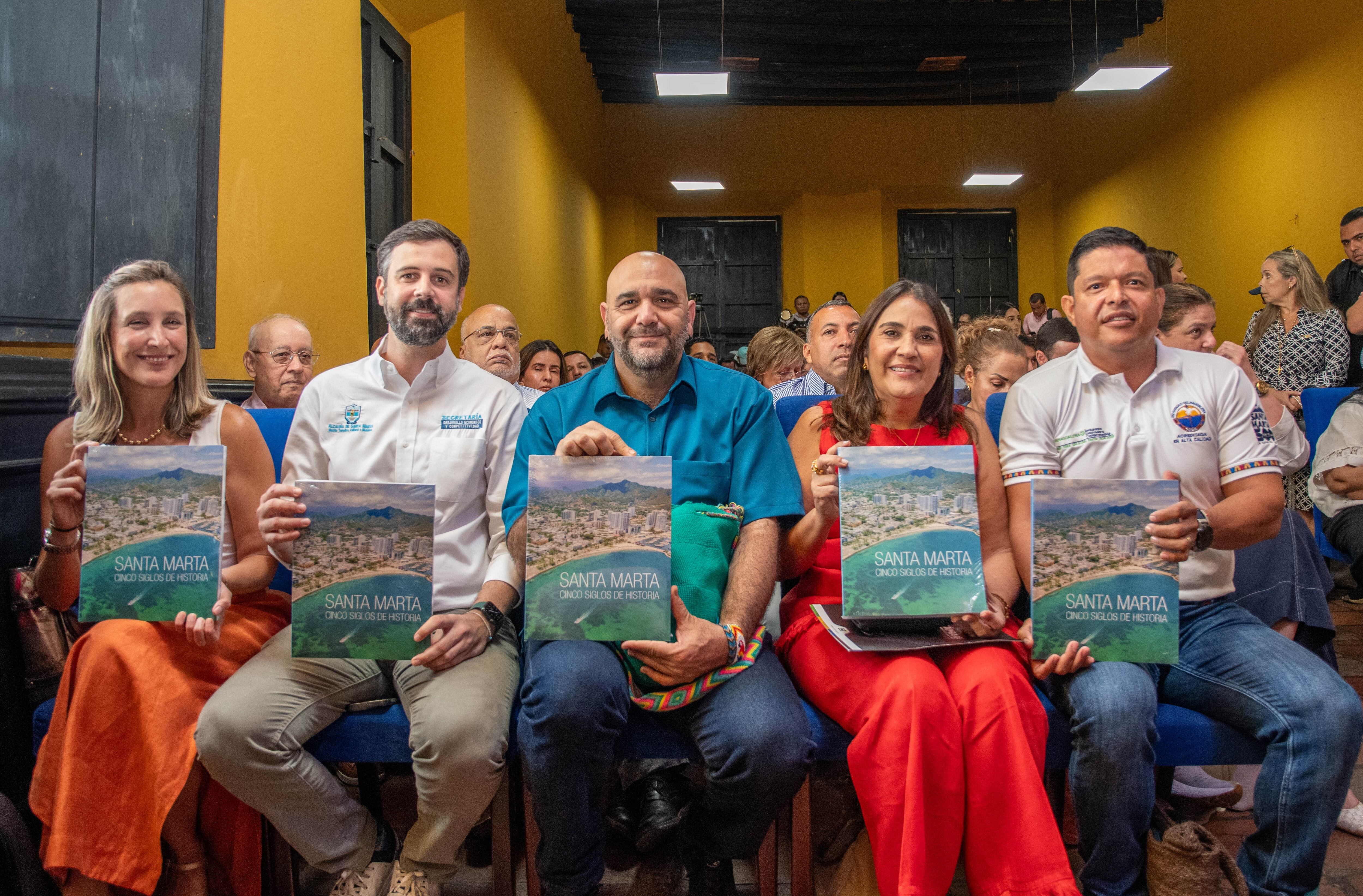 Lanzamiento del libro  ‘Santa Marta, Cinco Siglos de Historia’ . Cámara de Comercio de Santa Marta para el Magdalena