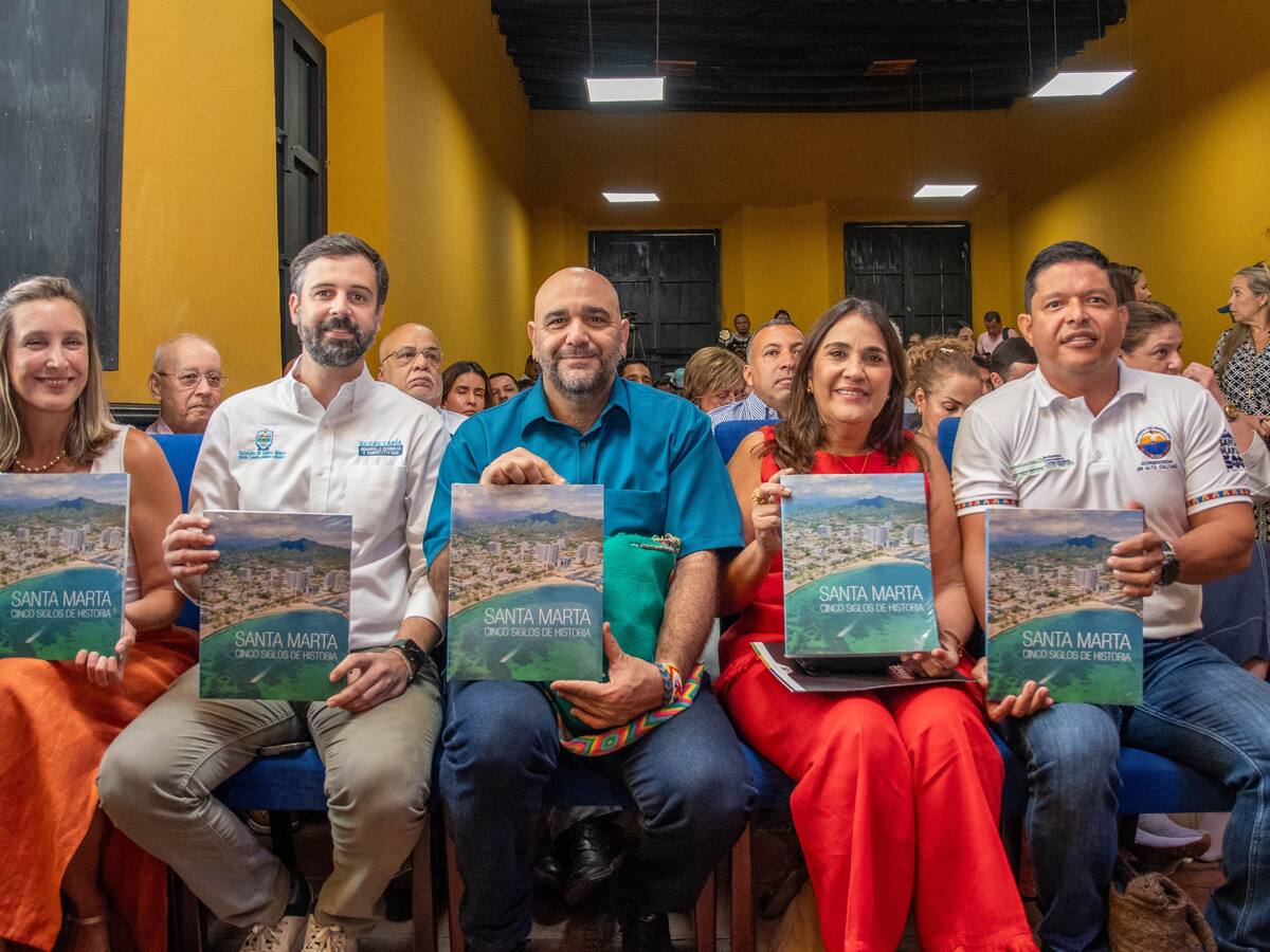 ‘Santa Marta, Cinco Siglos de Historia’, libro que narra el pasado, presente y futuro de la ciudad