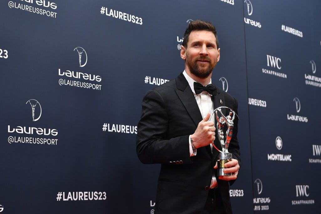 Lionel Messi en la gala de los Premios Laureus (Photo by Aurelien Meunier/Getty Images for Laureus)