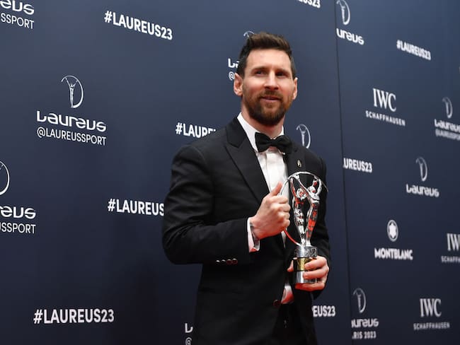 Lionel Messi en la gala de los Premios Laureus (Photo by Aurelien Meunier/Getty Images for Laureus)