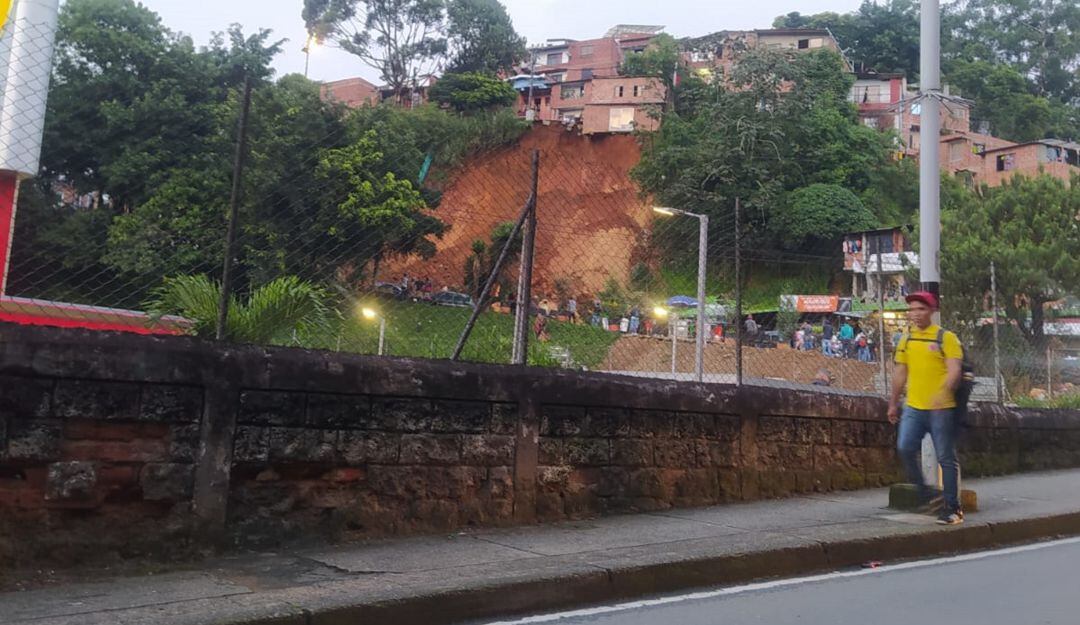 Deslizamiento Palos Verdes