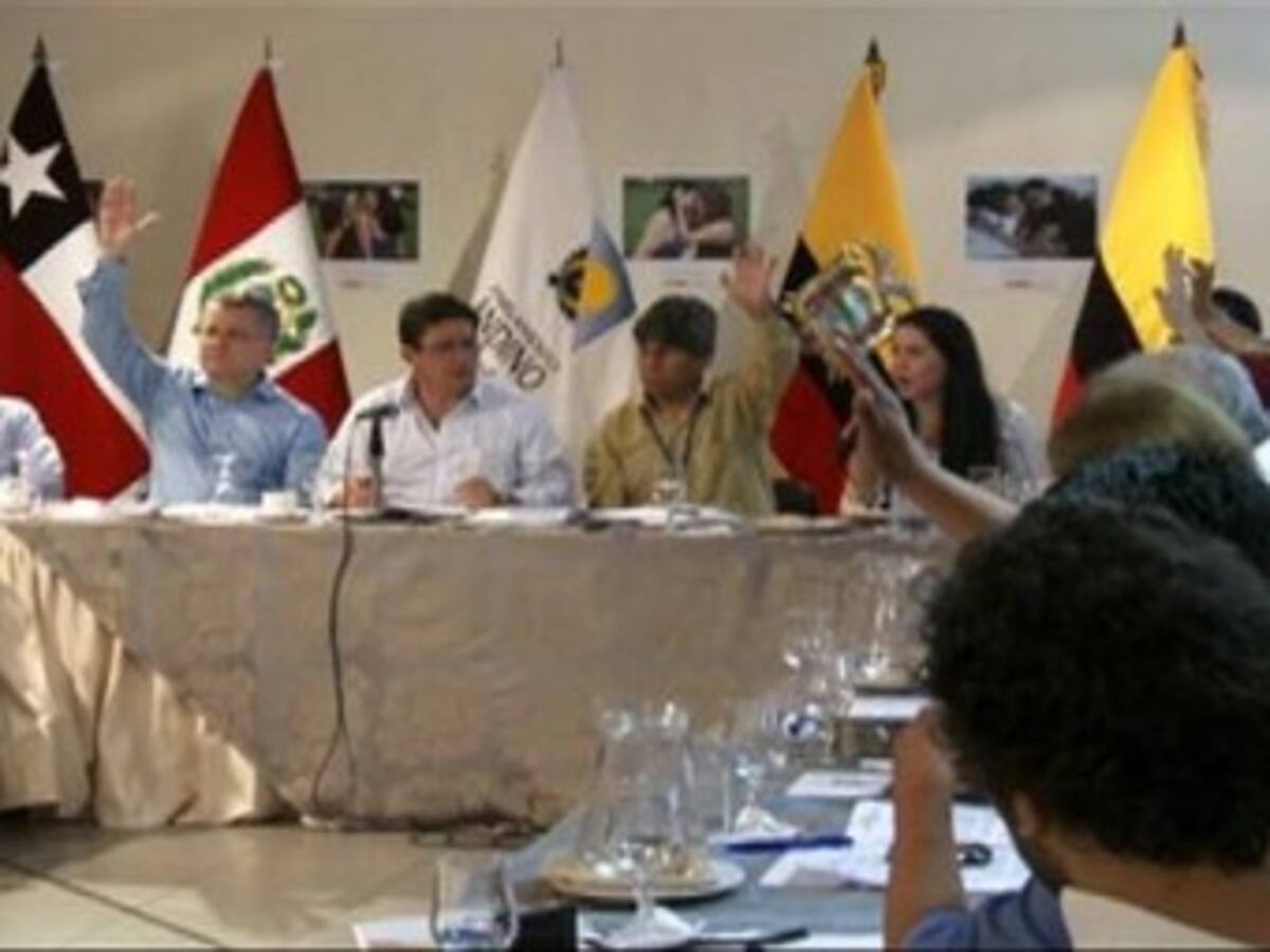 Comunidad Andina de Naciones respalda el posible diálogo de paz en Colombia