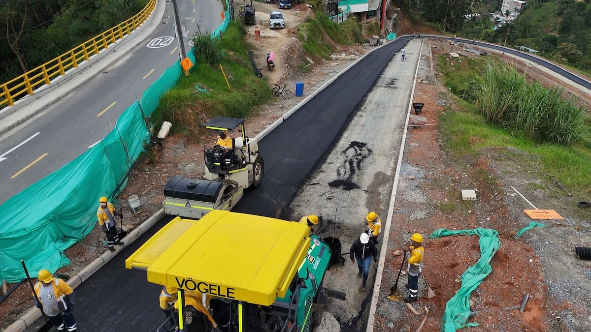 A finales de octubre abrirían la vía “S” en la Loma de San José, en Sabaneta