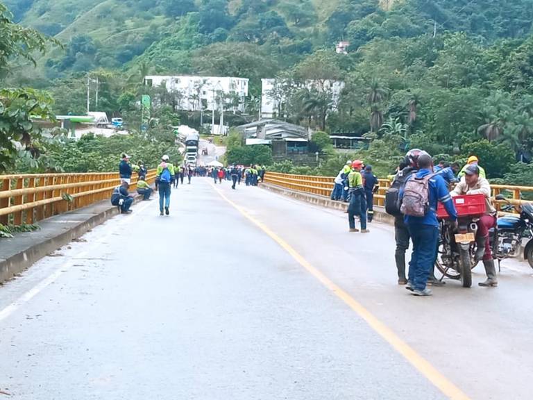 Cortesía para Caracol Radio/ bloqueo mes de agosto