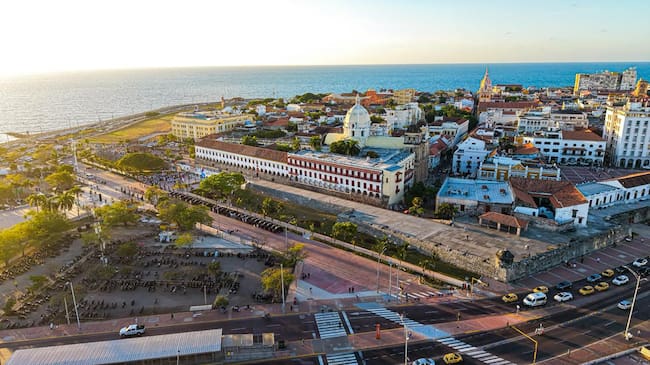 Corredor Histórico Parque de la Marina. // Alcaldía de Cartagena