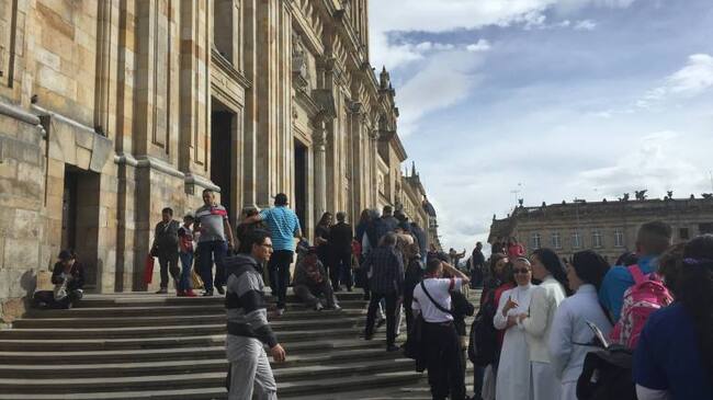 Catedral primada de Bogotá.