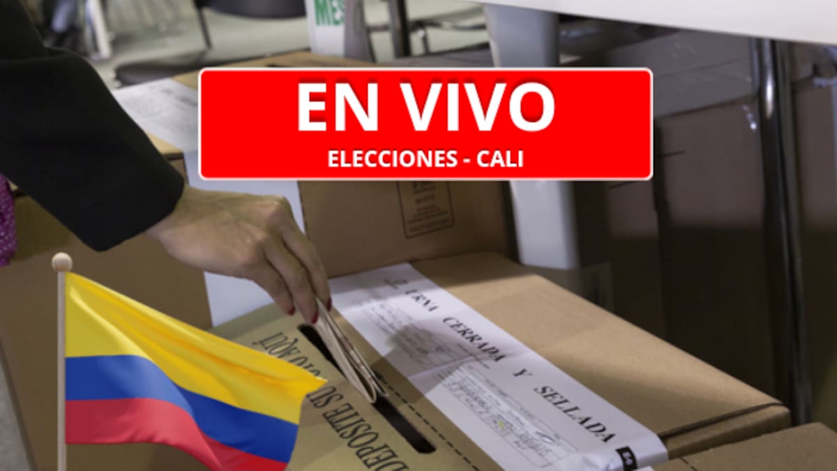 Elecciones HOY en CALI 🔴 Minuto a minuto de votaciones, hora de resultados y Registraduría