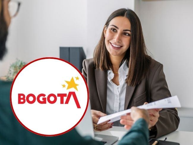 Imagen de referencia, foto Gettyimages y logo de la Alcaldía de Bogotá.