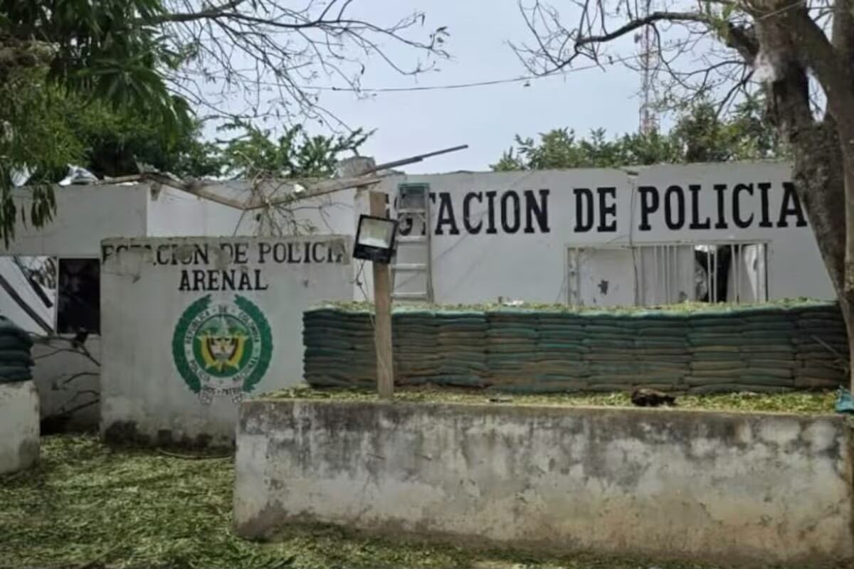 Estación de Policía Arenal del Sur. // Colprensa