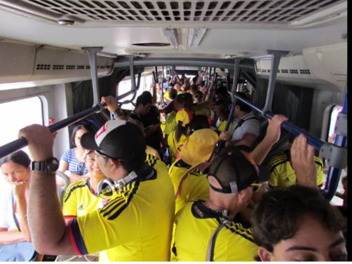 Más de 9 mil personas usaron el Transmetro para ir al estadio