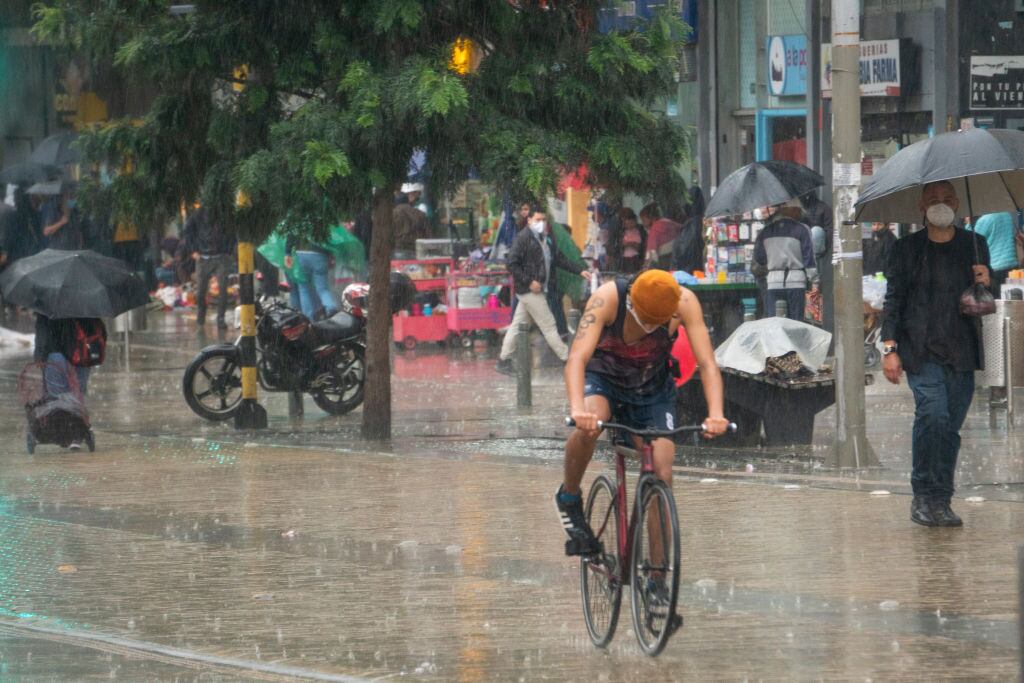Lluvia en Bogotá, referencia // Getty Images
