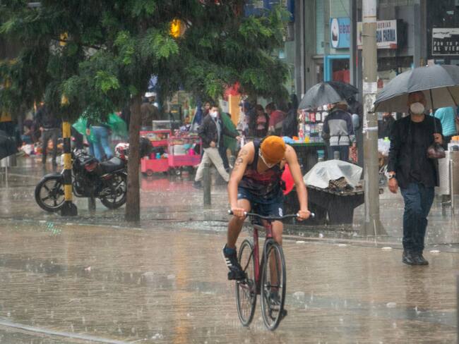 Lluvia en Bogotá, referencia // Getty Images