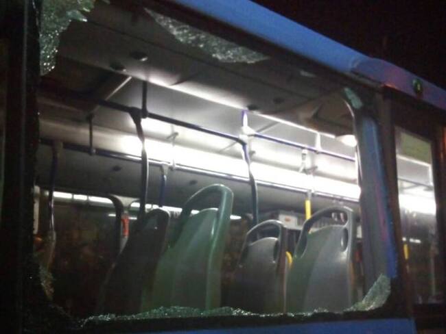 11 casos de vandalismo se presentaron contra buses del MIO