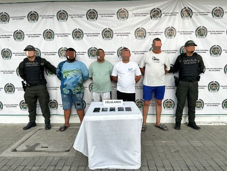 Capturadas cinco personas por extorsión en Santa Marta/ MESAN