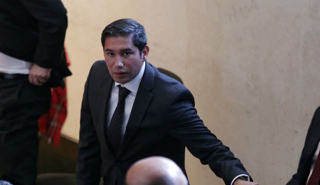 El exfiscal Luis Gustavo Moreno en la Corte Suprema de Justicia por el Cartel de la Toga