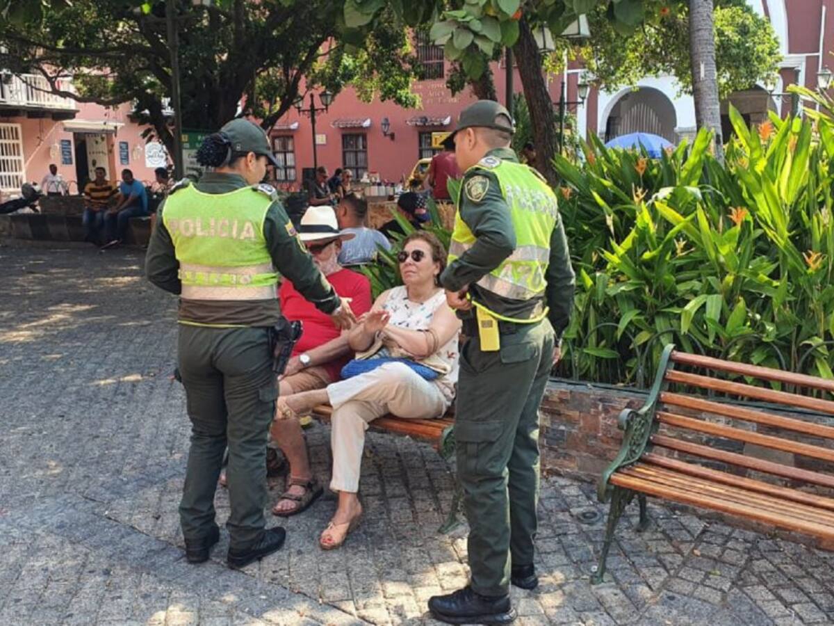 Campañas de seguridad buscan prevenir delitos en el centro de Cartagena