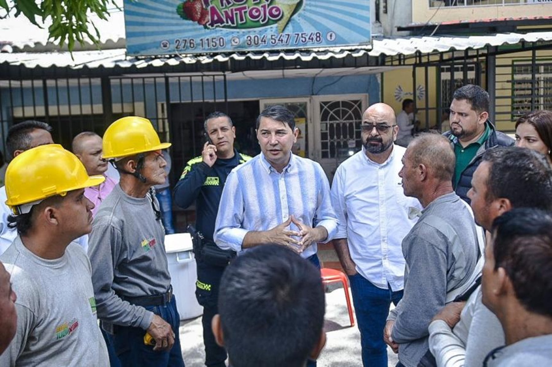 Reunión en la calle 60 con Quinta