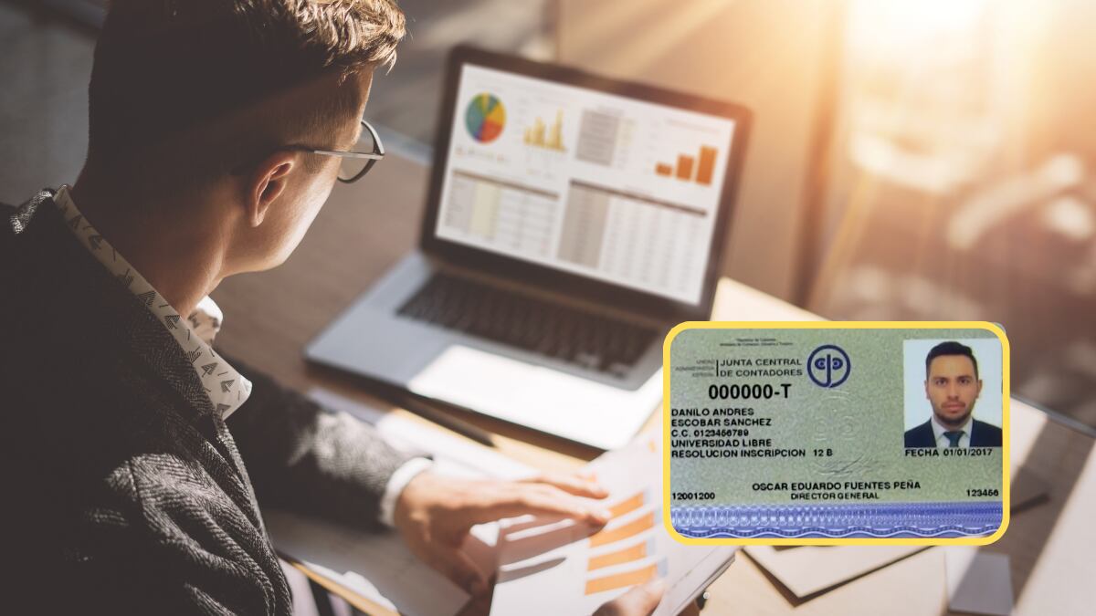 Contador profesional / Tarjeta profesional de contador (Getty Images)