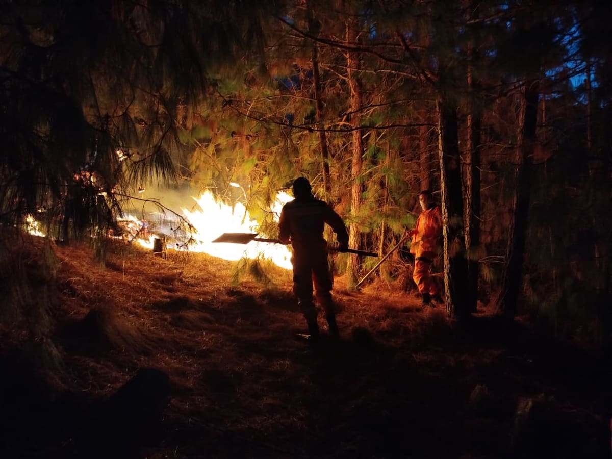 Incendios forestales mantienen en alerta a municipios de Boyacá