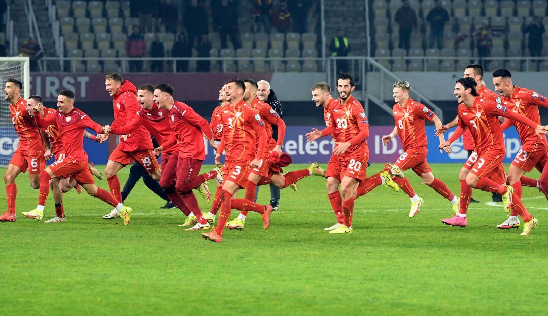 Selección de Macedonia del Norte.