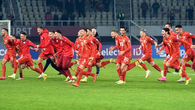 Selección de Macedonia del Norte.